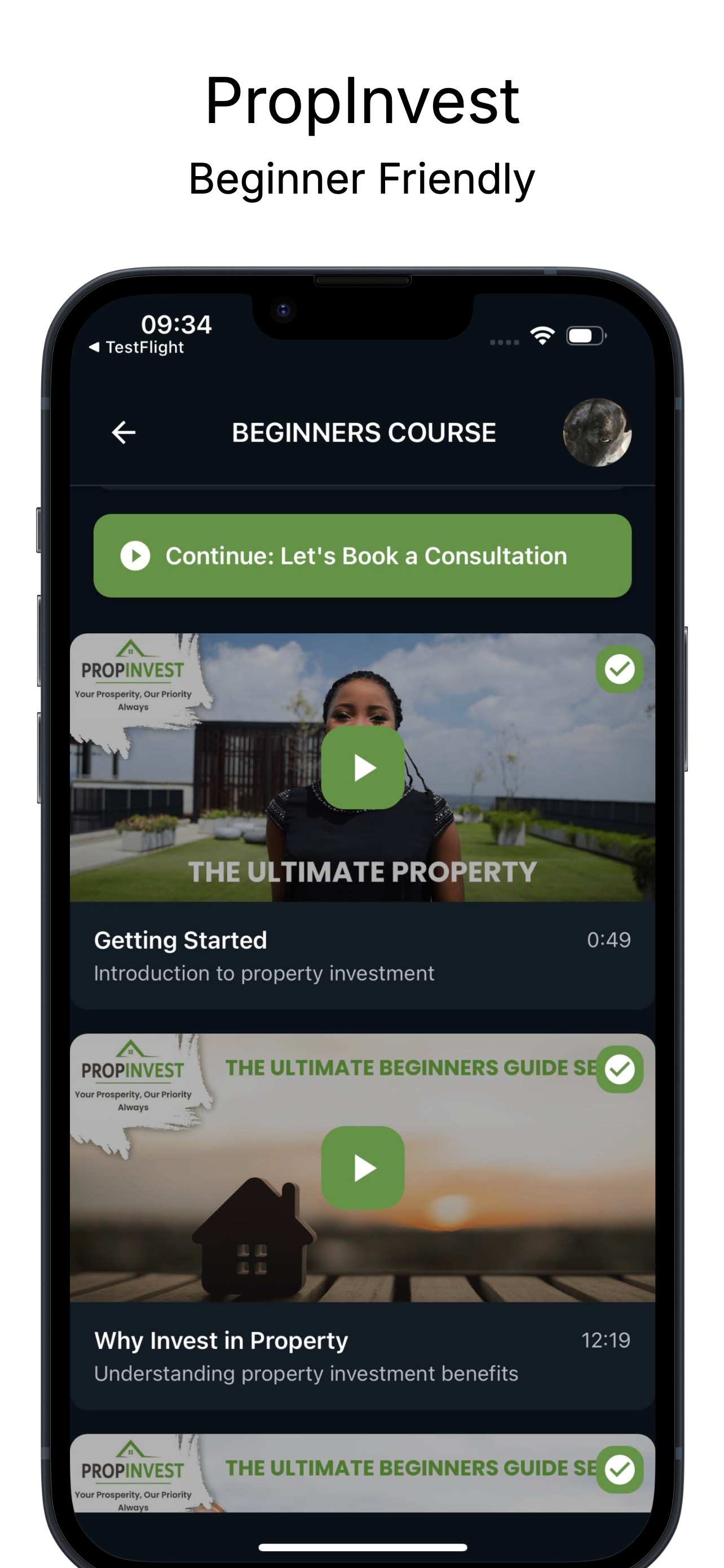 PropInvest App Screenshot