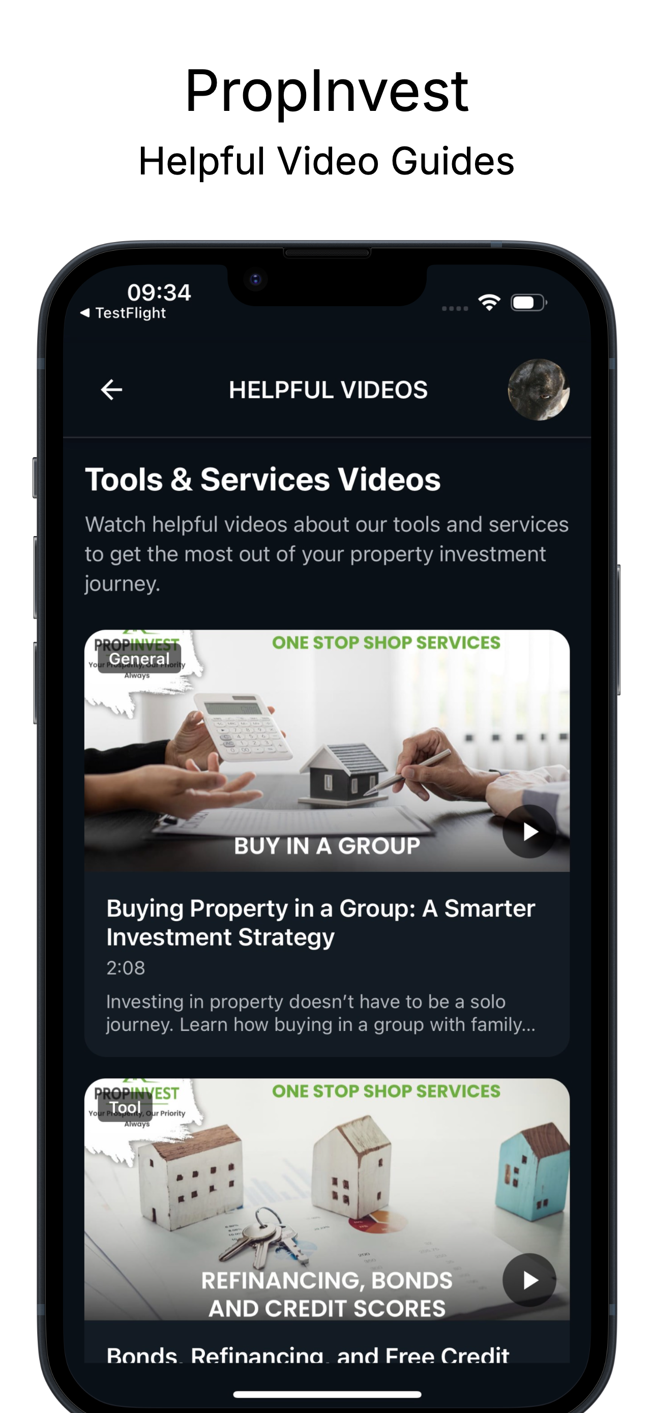 PropInvest App Screenshot